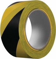 Warnband Extra 339 Pvc Schwarz/Gelb 33M X 50Mm Kip