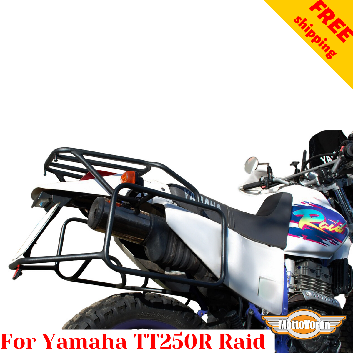 For Yamaha TT250R Raid Luggage rack system TT 250 R Raid Pannier