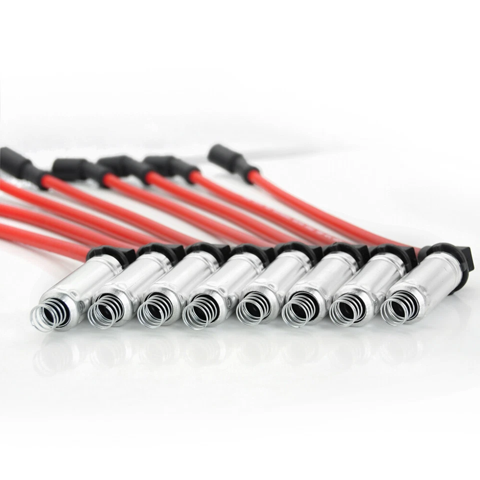 41-962 bujías + cables de 10,5 mm para Chevy GMC 1500-2500 1999-2006 LS1 4,8 L 5,3 L Foto 2 de 4
