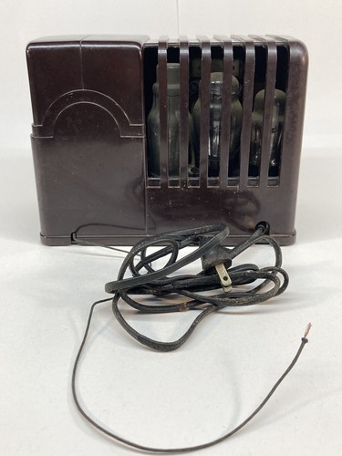 Sears Roebuck Co Silvertone Model 4500A Vintage Radio Brown- For Parts AS IS - Picture 5 of 11