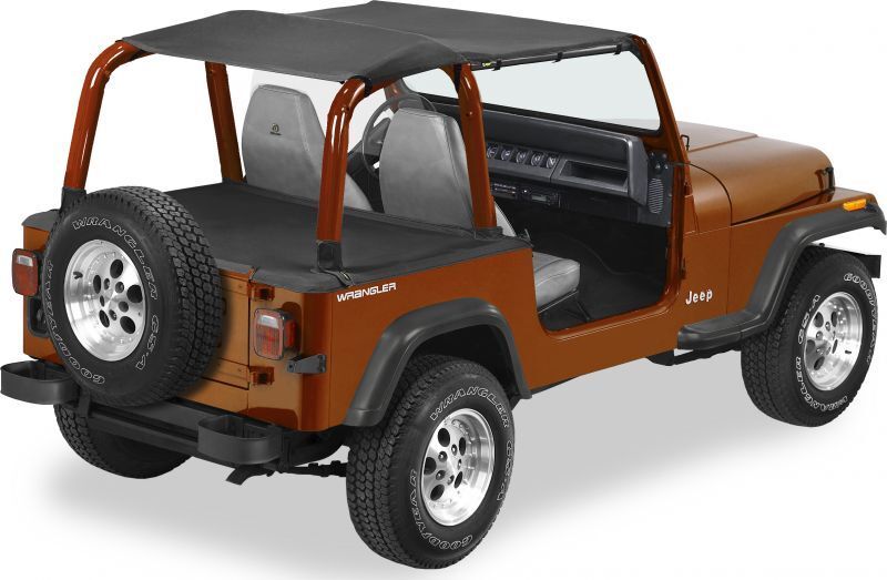 1992-1995 Wrangler YJ Extended Bikini Safari Top Black | eBay 1992-1995 Wrangler YJ Extended Bikini Safari Top Black | eBay