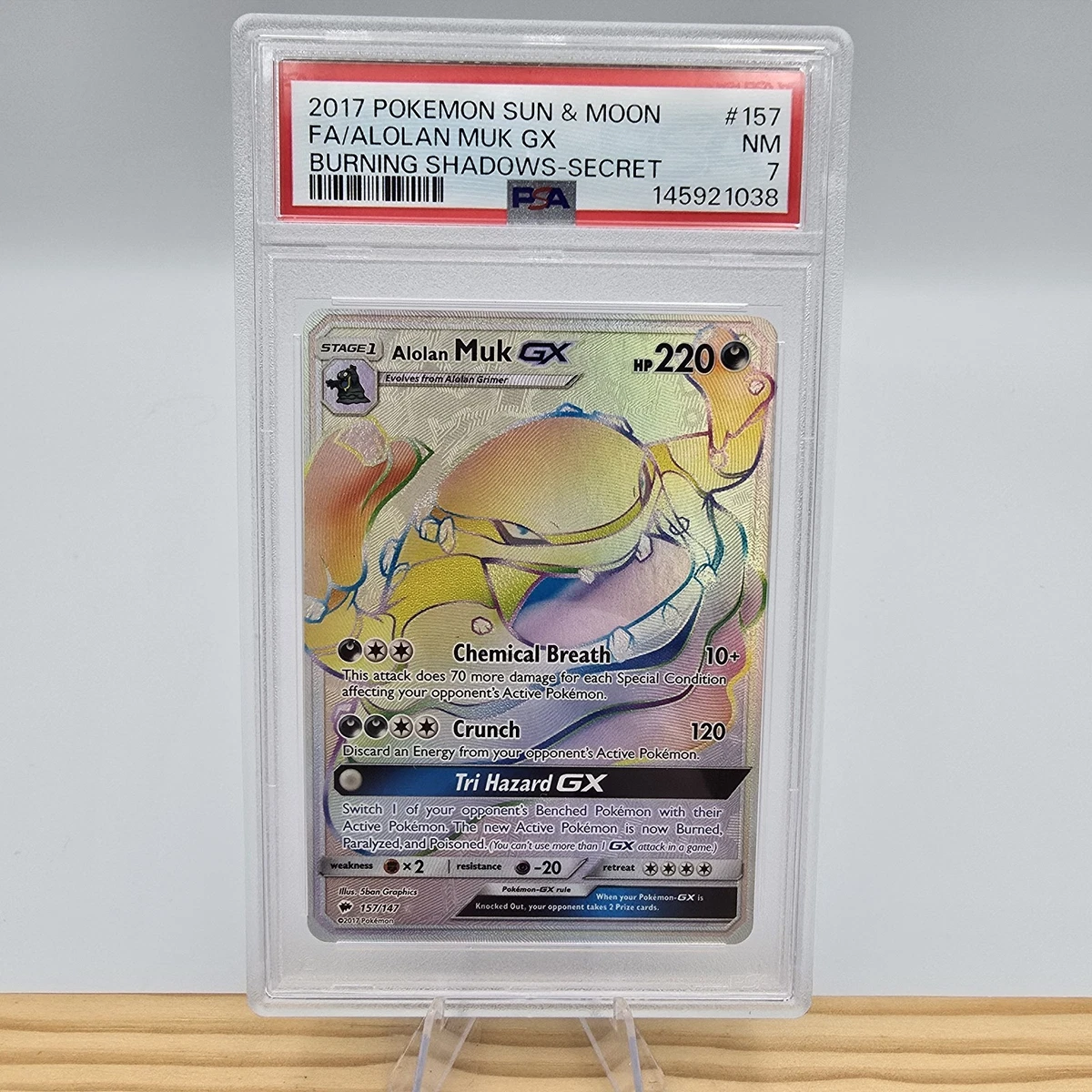 sun and moon burning shadows rare cards Pokémon TCG Sm-Burning Secret Individual Collectible Card Game for sale Moon Burning Shadows Secret Rare #150 Card The Full Arts of Burning