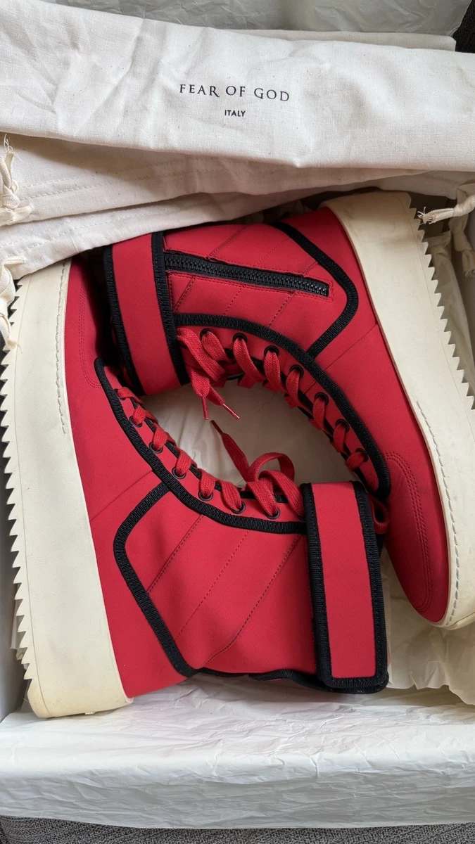 Fear of God Military Sneaker Black Nylon for sale | eBay