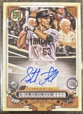 Stuart Fairchild 2022 Topps Gypsy Queen On-Card Autograph Auto Rookie RC. rookie card picture