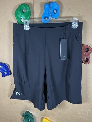 adidas Y-3 Mens Shorts Size Medium Pro Ergo Tennis Black JY4854