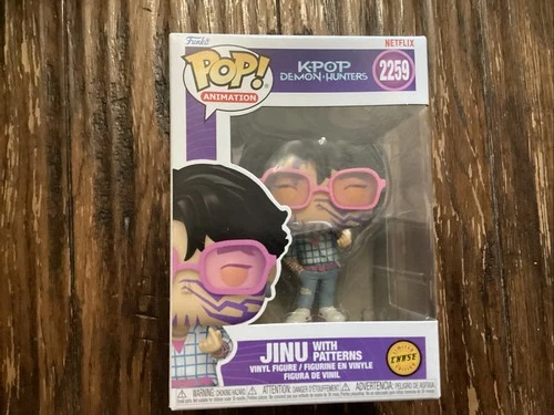 Funko Pop! Animation: Kpop Demon Hunter Jinu Patterns # 2259 Chase Ripped Bottom