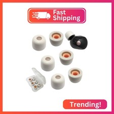 Luckvan Memory Foam Earbuds Tips for Sony WF-1000XM5 Replacement Ear Tips WF-100