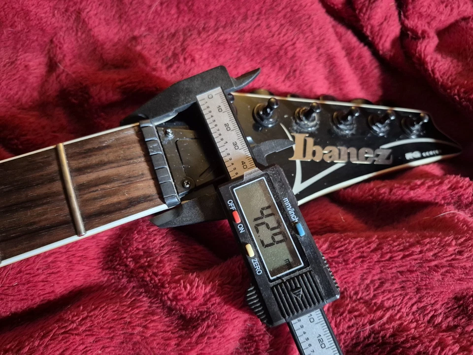 Mástil de guitarra eléctrica Ibanez RG Wizard III 24 trastes diapasón RW RG2EX1 AANJ Foto 3 de 4