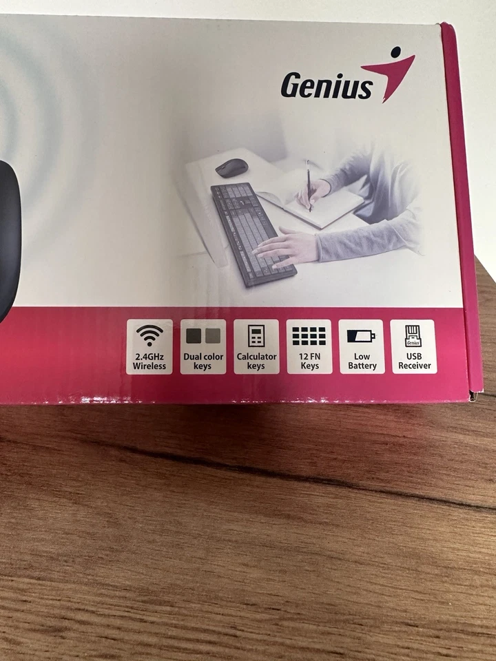Genius KM-8200 Wireless Smart Keyboard and Mouse Combo Set - Image 3 of 4