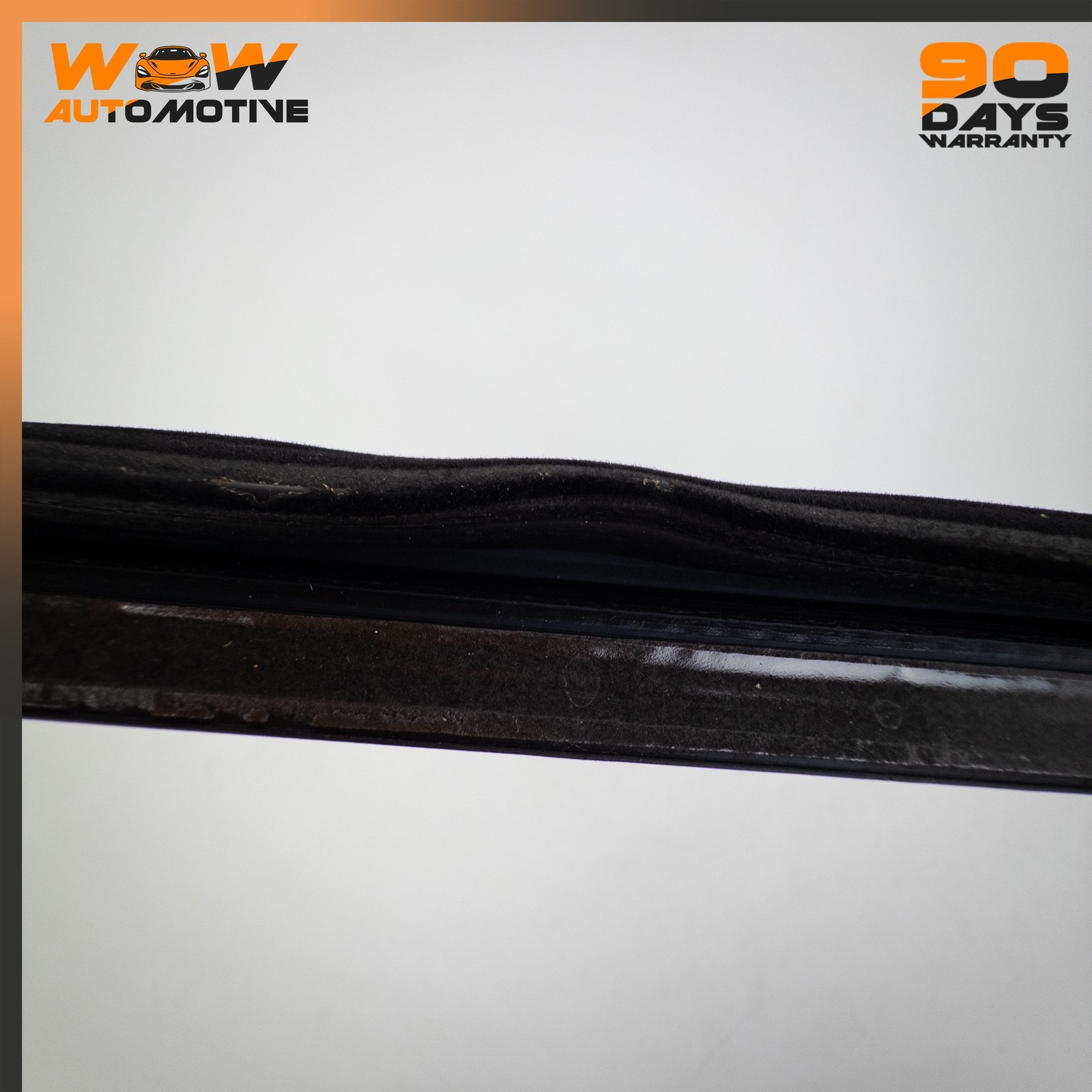 08-19 MASERATI GRANTURISMO FRONT LEFT OUTER DOOR WINDOW BELT MOLDING OEM