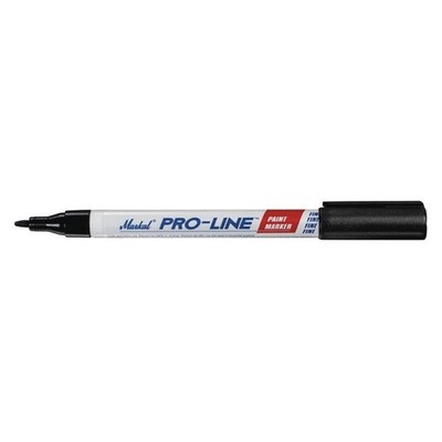 Markal 96873 PRO-LINE  Fine Point Paint Marker, Black | 1/16'' Tip