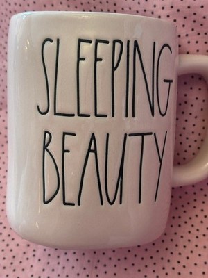Rae Dunn Disney Princess Sleeping Beauty PINK Mug 20oz Never Used Free Ship