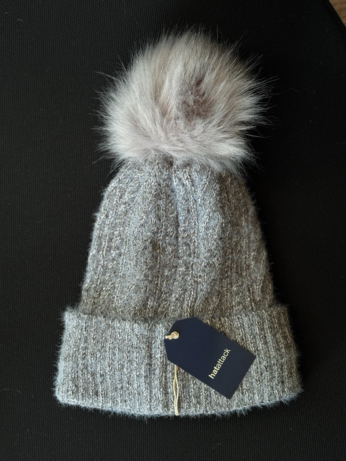 Hat Attack Pom Pom Hat in Gray - Brand New!
Opens in a new window or tab