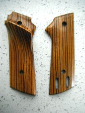 Vintage Wood Gun Stock Pistol Grips Unknown Origin- Unique