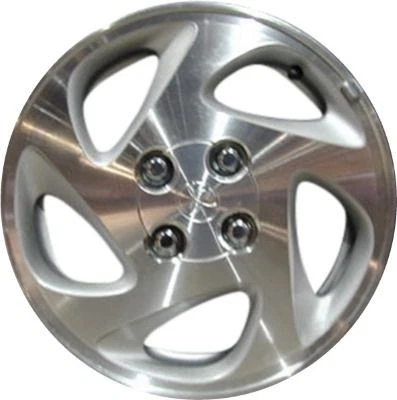 14" Toyota Corolla Wheel Rim Factory OEM 69368 1998-2002 Machined Silver