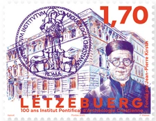 2025 100° pontificio istituto archeologia cristiana - Lussemburgo - serie 1v