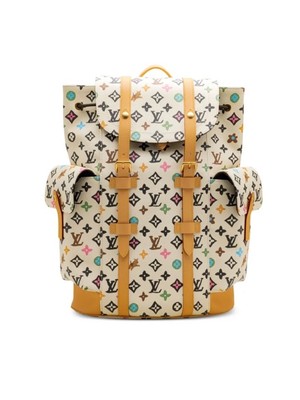 Louis Vuitton Christopher MM Monogram Craggy Backpack Vanilla M25240 New W Tags