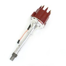 Pertronix Distributor D300811 Flame-thrower Billet Mechanical Red For Sbcbbc