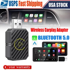Mini USB Wireless CarPlay Adapter For iPhone Apple Wireless Dongle Plug ＆Play US