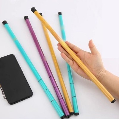 Compact Fishing Rod Set 40cm Telescopic Design Easy for Family Adventures
