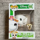 Funko Pop! Disney Mrs. Potts & Chip Beauty and the Beast Series 6 #92