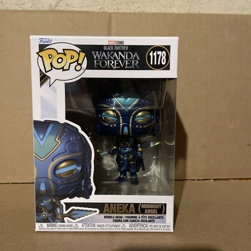 Funko Pop! Aneka (Midnight Angel) #1178 Black Panther Wakanda Forever #1-3 2