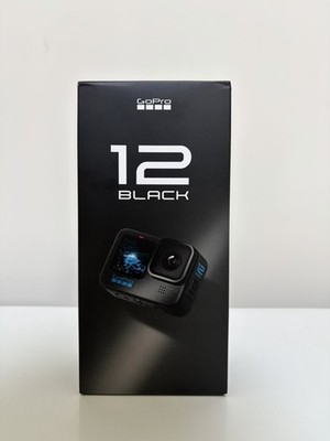 GoPro HERO12 Black 5.3K60 27MP Waterproof Action Camera NEW