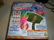Star Shower Ultra 9 Outdoor Holiday Laser Light Show  9 Modes Brand new Unopened