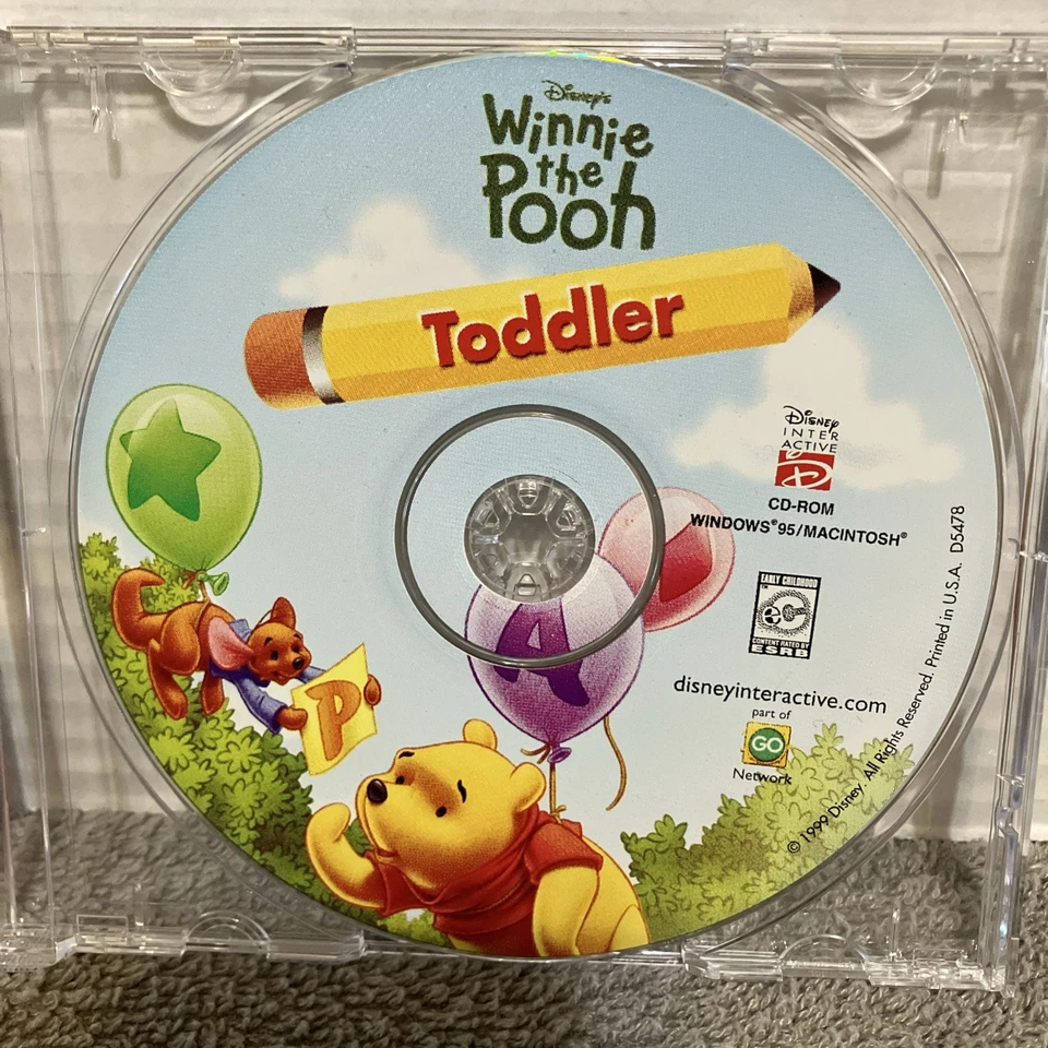 Disney Winnie the Pooh Todler (PC, Mac 1999) - Image 4 of 4