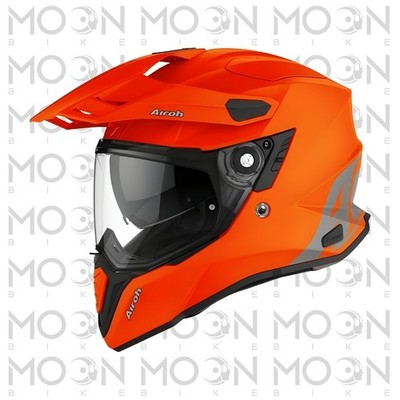 Airoh Commander Helm Fluo Orange Matt HPC 3 Konfigurationen Pinlock ECE 22.05