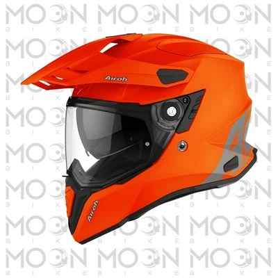 Casco Airoh Commander Naranja Fluorosa Mate HPC 3 Configuraciones Pinlock ECE... - Imagen 1 de 4