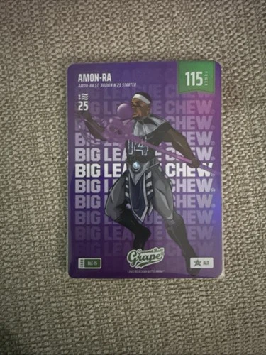 Bo Jackson Battle Arena BOBA 2025 National Promo Big League Chew Amon-Ra BLC-15