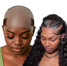 Lace Wig Grip Cap for Women - Non Slip, Adjustable Wig Caps Holds Wigs Cap 2pc