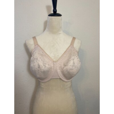 Louisa Bracq Paris Women's Underwire Blush Pink Lace Underwire LouiBra Size 32 H
