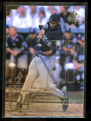 1999 SP AUTHENTIC HOMERUN CHRONICLES #HR41 KEN GRIFFEY JRMINT E018399