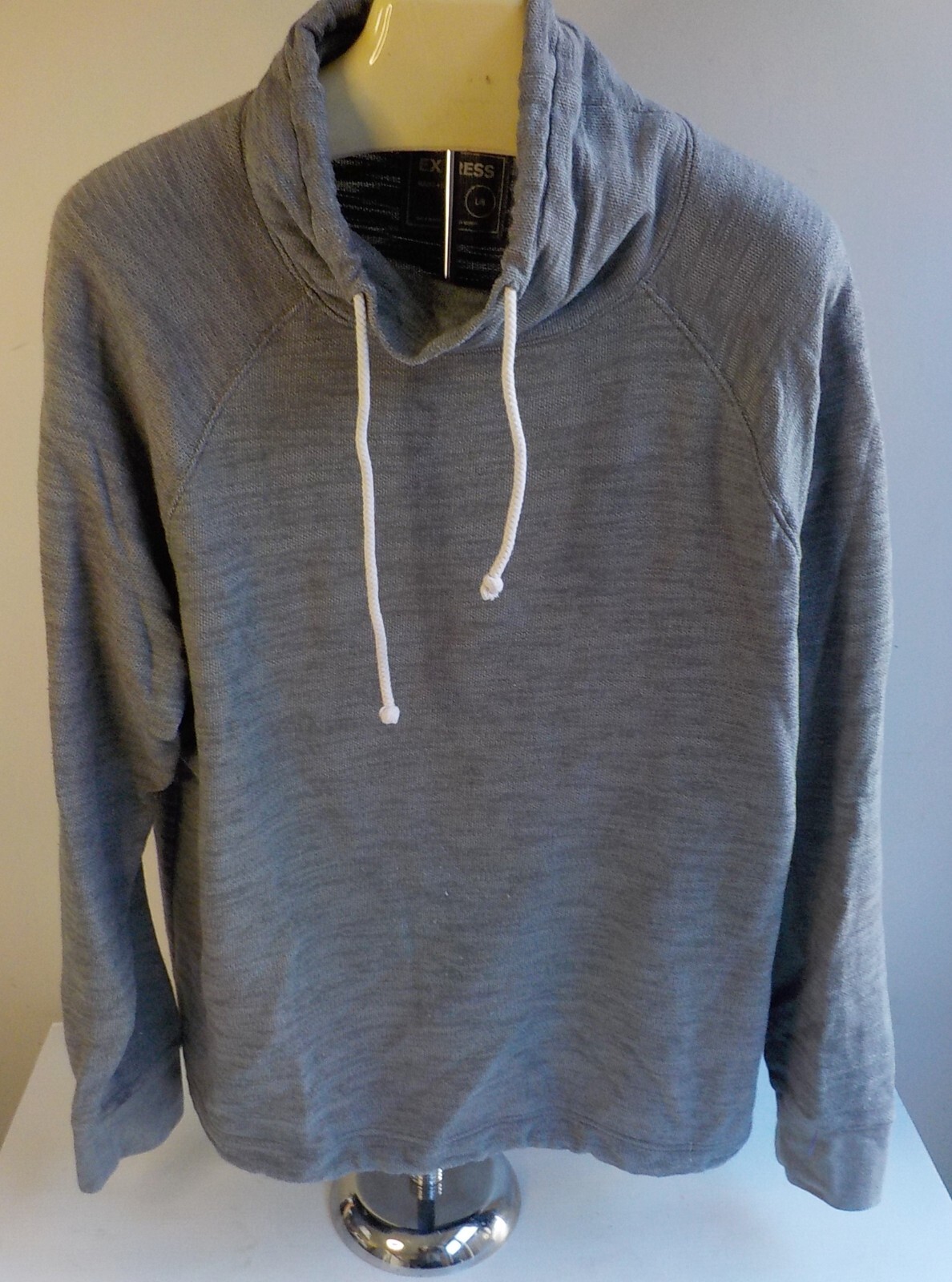 EXPRESS Womens Pullover Drawstring Neck Sweatshir… - image 1