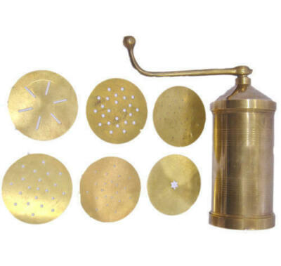 Brass Sev Sancha Noodle Extrude Spaghetti Sev Maker Idiyappam Kitchen Hand Tool