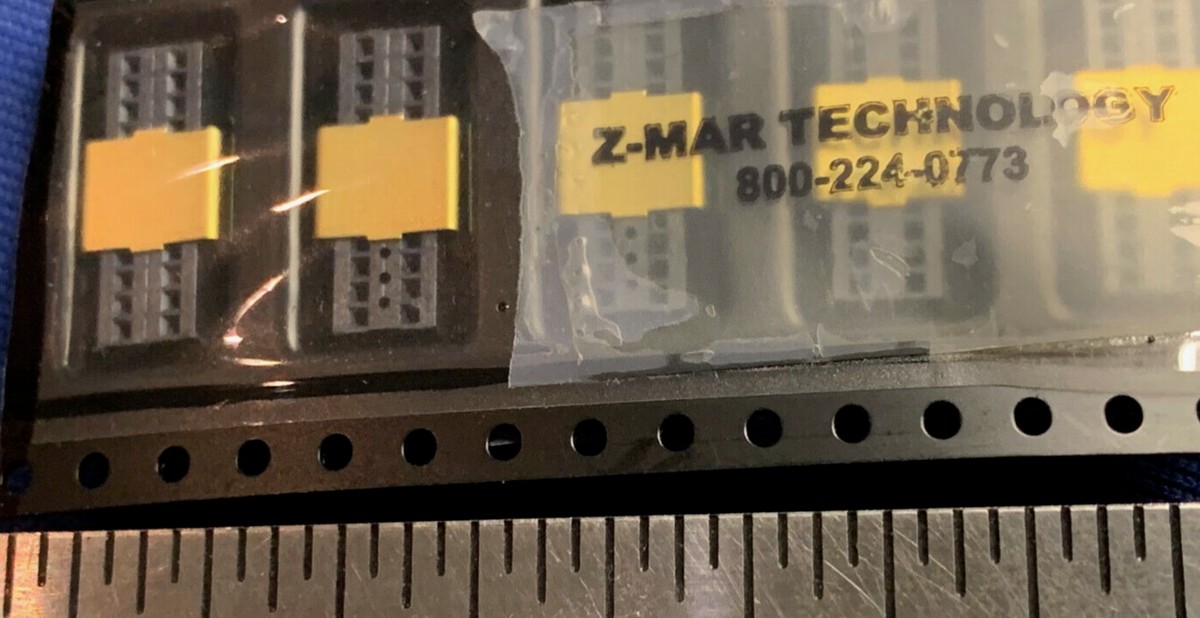Z-MAR TECHNOLOGY 24-PIN HEADER GOLD LAST ONES NEW ORIG PACKAGING