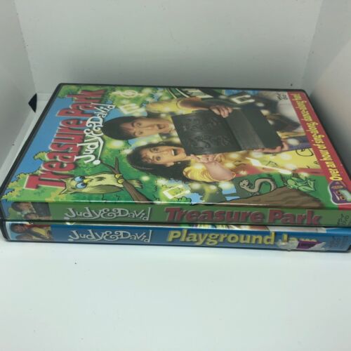JUDY AND DAVID PLAYGROUND JAM / Judy & David Treasure Park (DVD) Children - VG