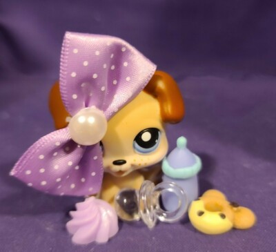 Figurine Littlest Pet Shop Boxer Chiot 143 - Occasion, Marque Hasbro, Jouet Collection