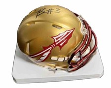 TREY BENSON SIGNED FLORIDA STATE SEMINOLES MINI HELMET BAS BECKETT 2