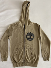 Boys Brown Timberland Hoodie Size S