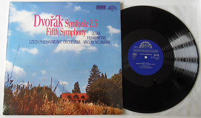 DVORAK - 5th Symphony CZECH P.O. - Vaclav Neumann - SUPRAPHON DIGITAL STEREO LP