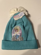 Disney frozen Elsa  Beanie and Mittens Size Toddler NWT 2T-5T