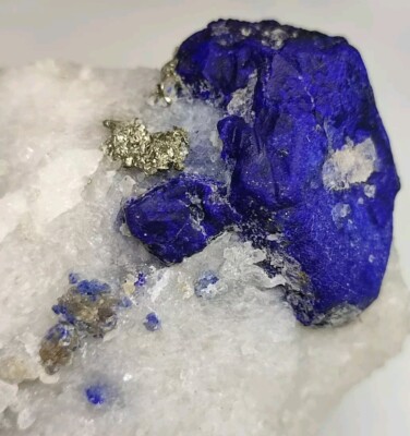Lapis Lazuli Specimen On Matrix Combined With Pyrite,Has Nice Termination-Afg.