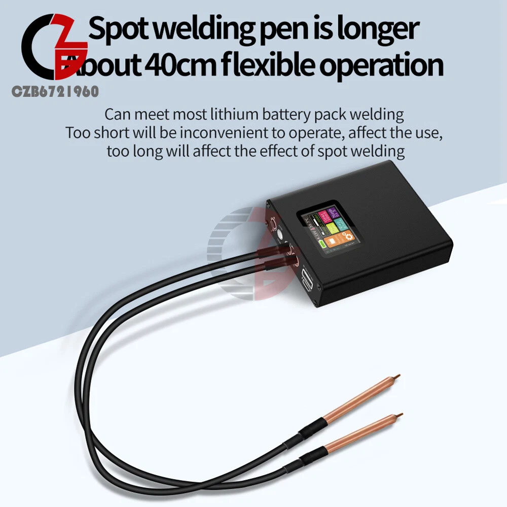 Mini Spot Welder 0.1 0.25mm Nickel Welding Machine 18650Battery