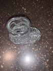 Vintage Windsor Canadian Ice Hockey Skate Shot Glass Clear — photo 2