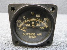 200-2A9-C7B (Alt: AN5790-6) Garwin Outside Air Temp (Worn Face) (Loose Glass)