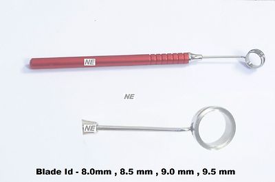 Stainless Steel Lasik Trephines Blades Id 8mm 8.5mm 9mm 9.5mm Grip 1mm autoclave