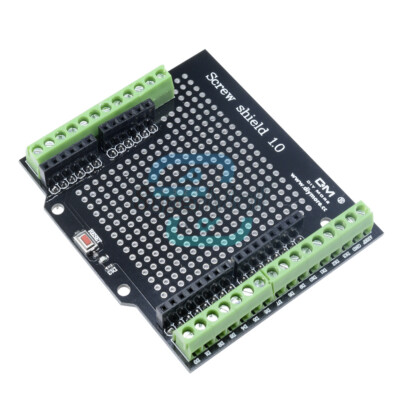 Proto Screw Shield Module for Arduino Open Source Reset Button D13 LED-